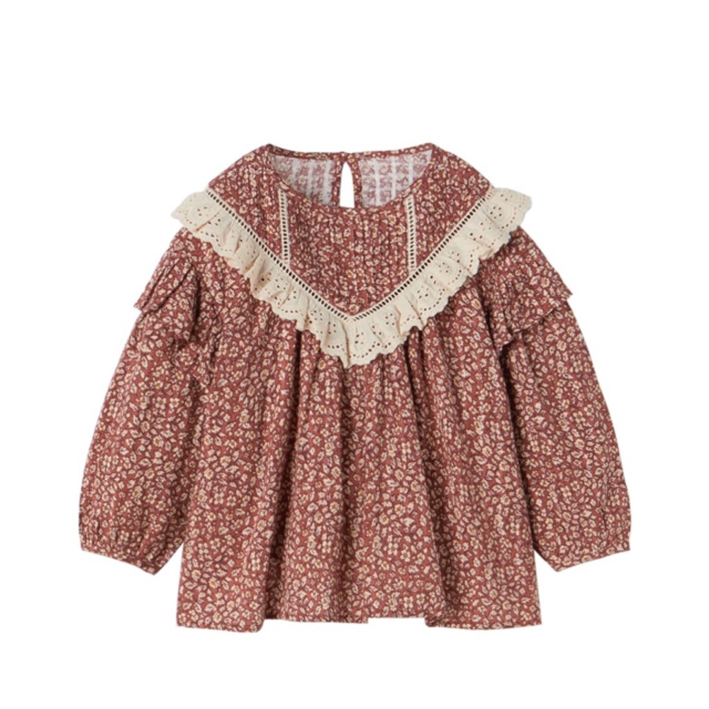 Zara FLOWY PRINTED SHIRT
